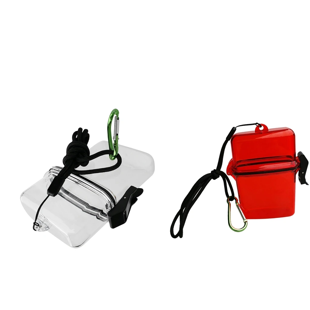Premium Plastic Dry Box Container for Scuba Diving Snorkeling Kayaking Swim Waterproof Dry Container 