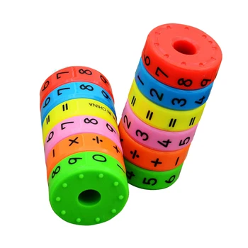 

Math Toys Baby learn Educational montessori Stick cylinder Puzzle Education Number Toys Calculate Game Learn Counting