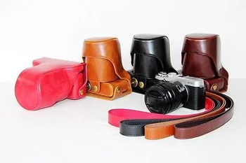 

Leather Ever Ready camera case bag for FUJIFILM FUJI FINEPIX X-M1 XM1 X-A1 XA1