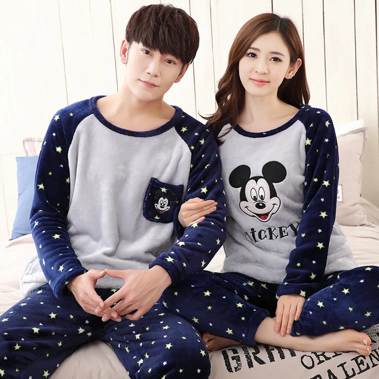 Couples Matching Pajamas Men and Women Family Matching