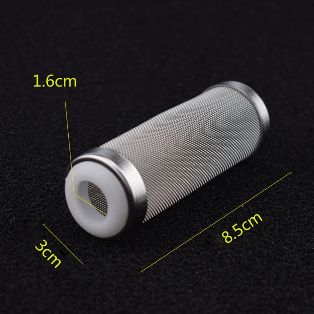 Title 7, New 1PC S/L Fish Tank Filter Stainless Steel In...