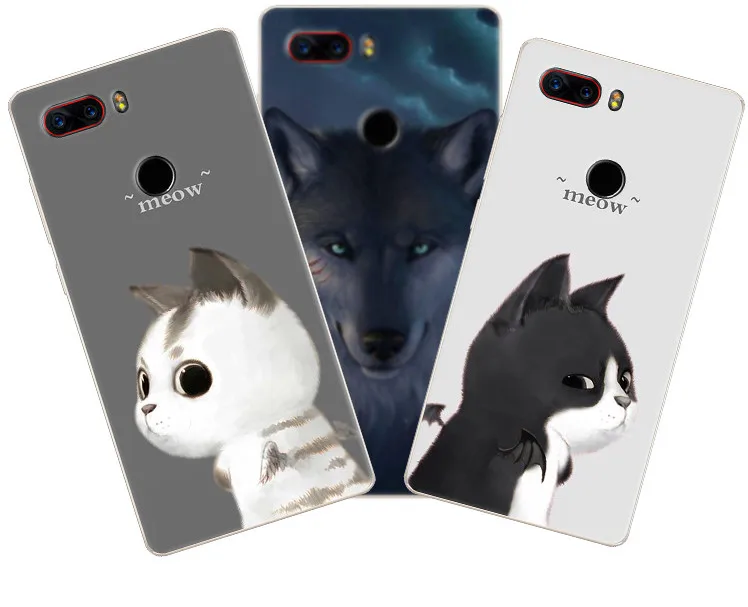 For ZTE Nubia Z17S Case 5.73 Cartoon Cat Animal Hard PC Back Cover Full Body Protective Shell For Nubia Z17S Silicone TPU Case (6)