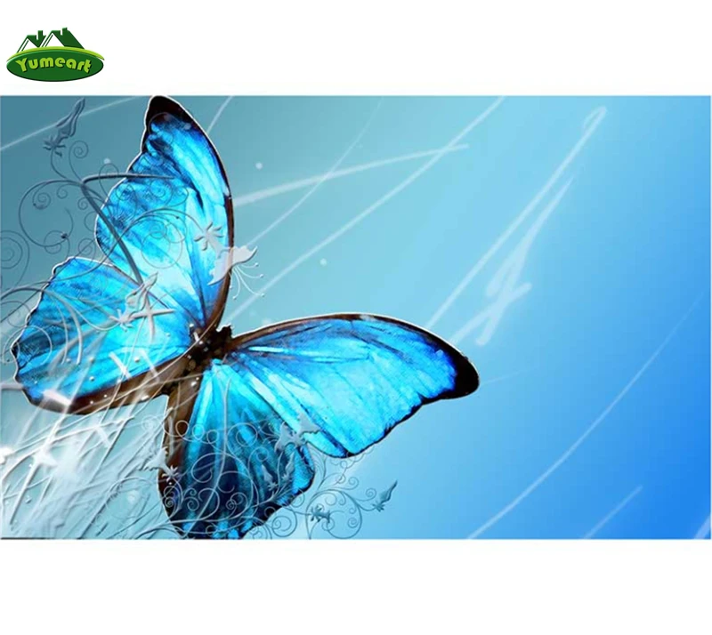 Download Diamond Painting Blue Butterfly Specimen Cross Stitch Mosaic Diamond Embroidery Pretty Butterfly Wall Art Quadros Pictures Diamond Painting Cross Stitch Aliexpress