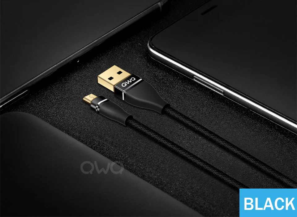 Кабель Micro USB 3,0 USB кабель для быстрой зарядки и передачи данных для samsung galaxy huawei Xiaomi Redmi 3A USB кабели для быстрой зарядки телефонов
