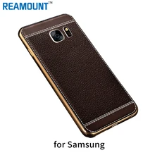 100 шт дизайн чехол из ТПУ с рисунком личи для samsung A7 A5 A3, задняя крышка для телефона samsung S8, чехол для телефона