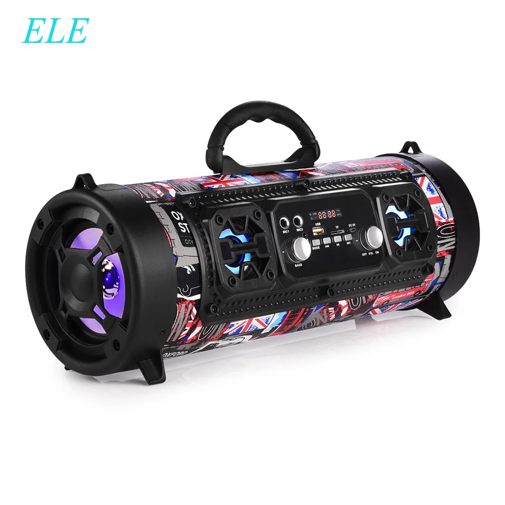 Prix 16W Portable colonne Sven Bluetooth haut parleur déplacer KTV 3D système de son barre de son Subwoofer musique sans fil haut parleur FM Radio USB