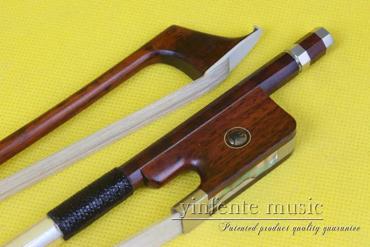 

1 pcs 4/4 cello Bow High Quality snakewood DS-58# EYE inlay
