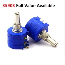 1 шт. 3590S-2-103/104/503/101/201/501/102/202/502/203/1 K, 2K 5K 10K 20K 50K 100K 100R 200R 500R точности мульти потенциометр