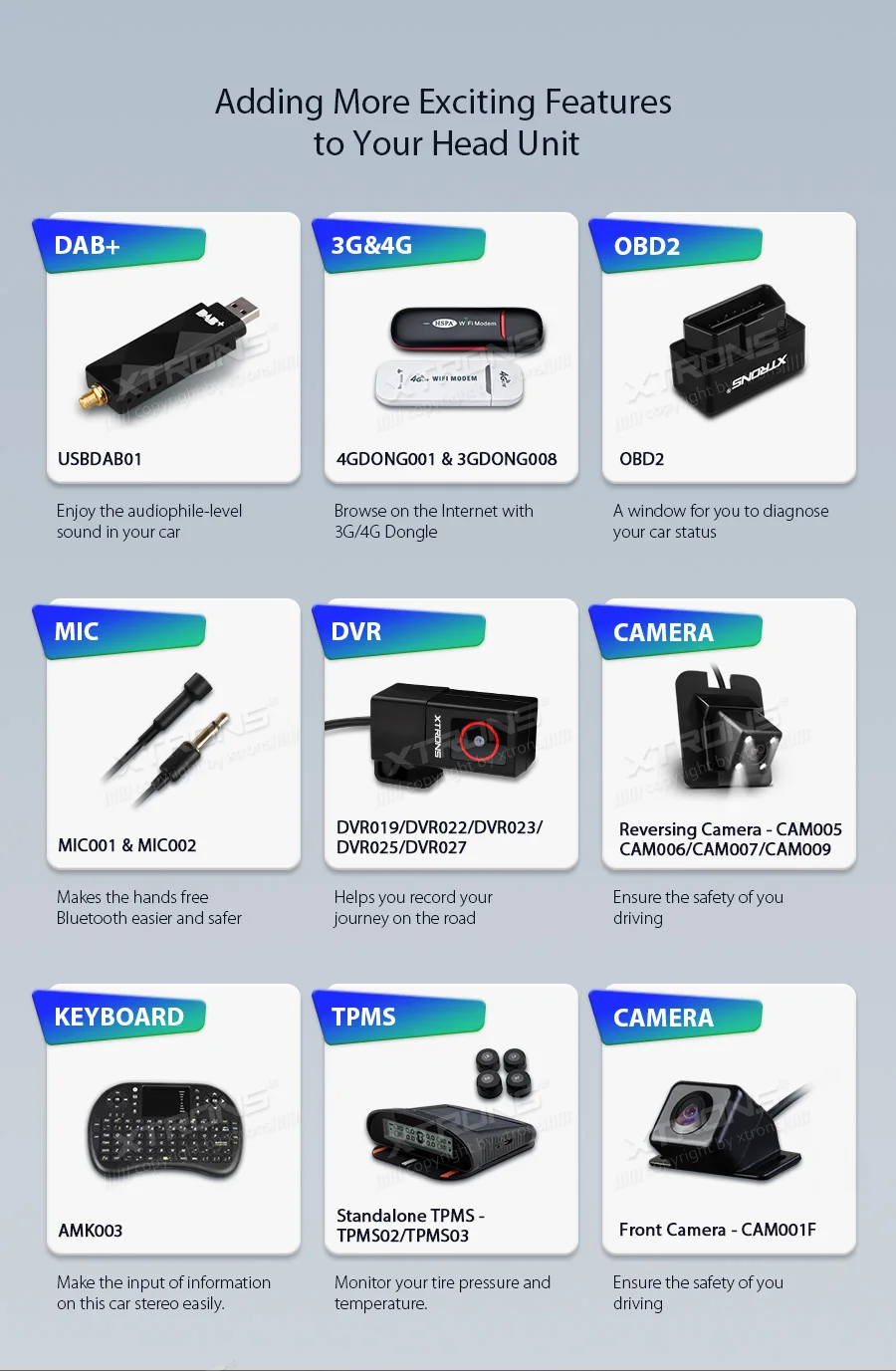 Perfect XTRONS 9" Android 8.1 Octa Core 2GB RAM 32GB ROM Car Multimedia Player GPS navigation for Ford focus 2012-2017 TPMS DAB No DVD 20