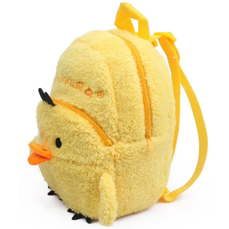 Желтый цыпленок плюшевые рюкзаки мультфильм дети школьные сумки игрушки милые животные прекрасный детский сад хранения сборная кукла S2169
