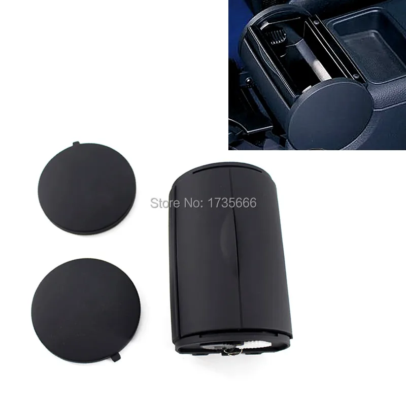 Черная задняя пепельница 1J0857962H боковая крышка набор для VW Jetta Bora Golf4 MK4 1J0 857 33a/1j085733a