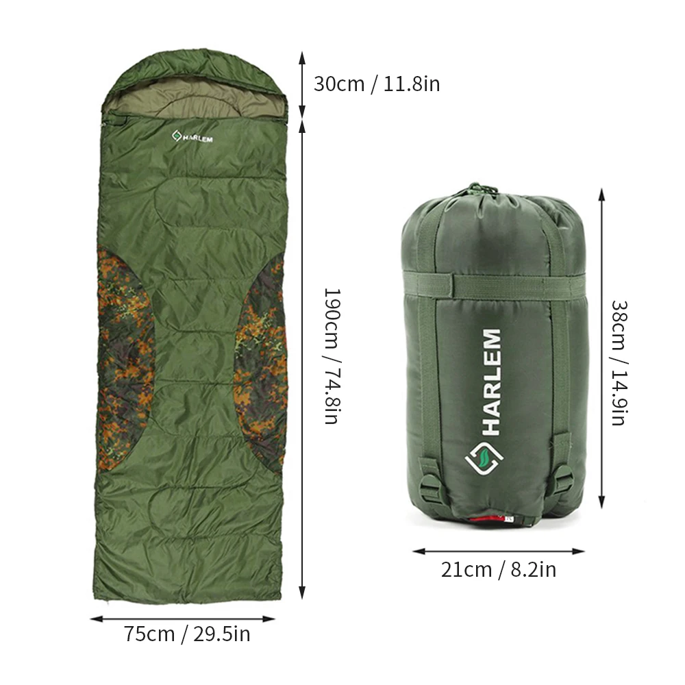 Теплый спальный мешок, спальный мешок для кемпинга, посылка для хранения, конверт, спальный мешок, мешок для Путешествий, Походов