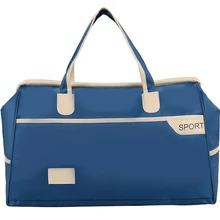 Модные Для мужчин/Для женщин большой Ёмкость спортивная сумка для Портативный путешествия Сумки выходные Водонепроницаемый Чемодан Duffel сумки