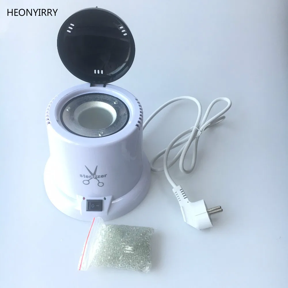 

220V High Temperature Disinfection Sterilizer Box Nail Art Tool Equipment Machine for Metal Nipper Tweezers Manicure Clean Pot