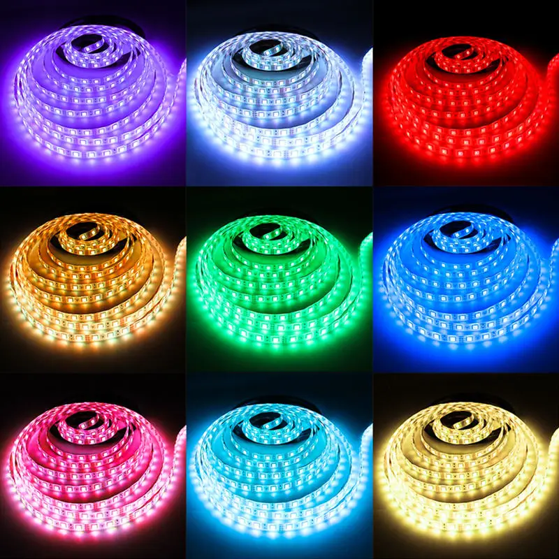 Светодиодная лента 12 В постоянного тока светосветильник RGB SMD5050 в наличии
