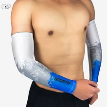 2 шт./партия UPF50+ Защита от Солнца от УФ-лучей MTB велосипед рукав дышащий Бег Баскетбол Велоспорт поддержка Пешие прогулки рыболовный рукав грелки