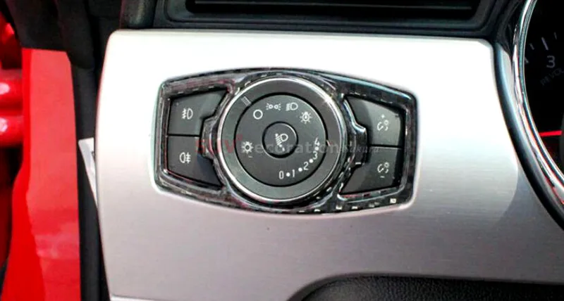 Для Ford Explorer 2013 2014 2015 2016 2017/тренировочные 2012 настоящий углерод головной светильник