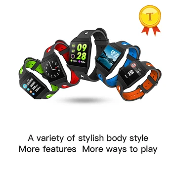 

Colorful display precise Heart rate Smart wristband Fitness trackerSmart band IP68 Waterproof swimming band PK mi band miband 3