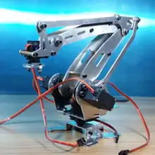 Промышленный робот 528R механическая рука сплав манипулятор 6 оси робота стойки с 4 сервоприводы