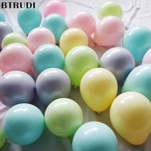 BTRUDI 100 sets 5 inch macarons candy latex balloon set birthday party decoration for adlut wedding celebration party supplies BTRUDI 100 sets 5 inch macarons candy latex balloon set birthday party decoration for adlut wedding celebration party supplies