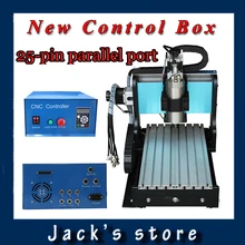 25 pin parallel port 3020Z S CNC3020 800W Spindle 1 5kw VFD CNC Router water cooling