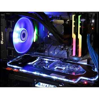 

Bykski BY-INR120-REWC BY-INR240-REWC Integrated CPU Water Block fan SquareKit for AMD/Intel,Water Air cooler,Modular fastener