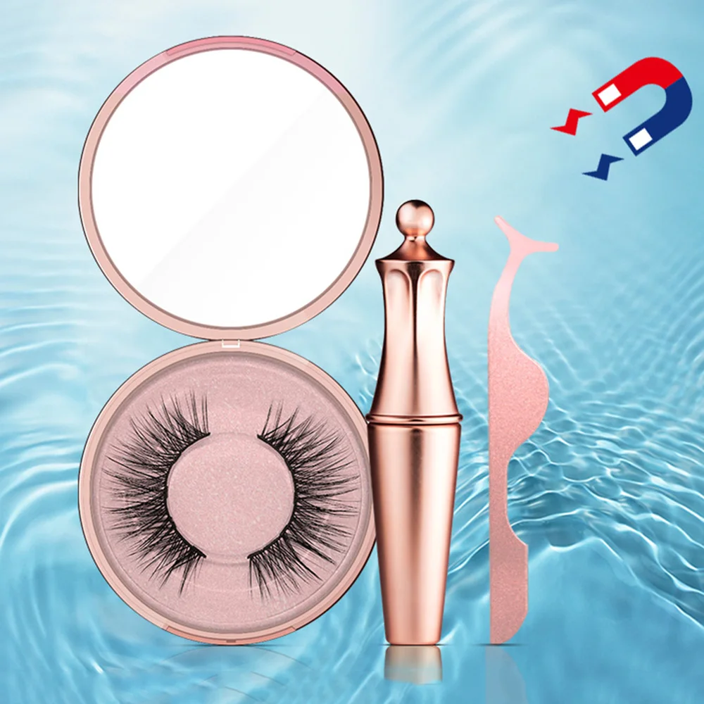 

Makeup Tools set Magnetic Liquid Eyeliner Magnetic False Eyelashes Tweezer Set Eyelashes 3D Eyelashes Magnet Lashes