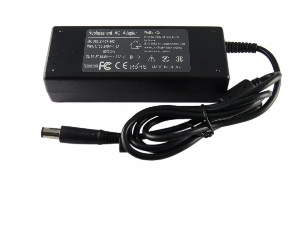 

Зарядное устройство для ноутбука Hp Nc6220 Nc6230 Nc6320 Nc6400 Nx6115 Nx6120 Nx6125 Pavilion Dv3 Dv4 Dv5 Dv6, 19 в, 4,74 А, 90 Вт