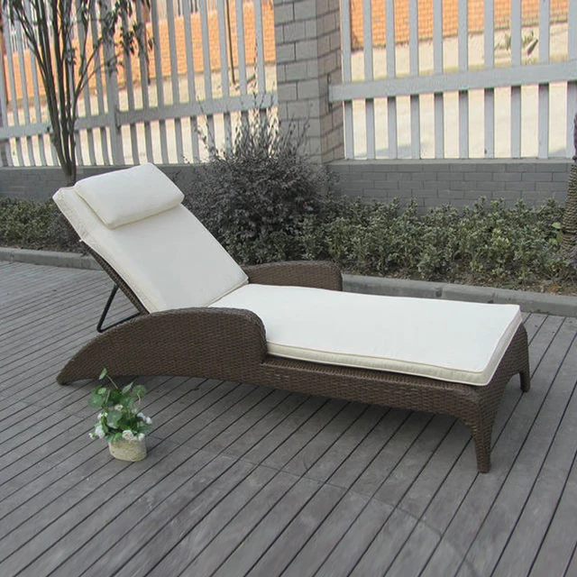 Outdoor Indoor Cane Sun Lounger Rattan Wicker Lounge Chair Set Outdoor Indoor Cane Sun Lounger Rattan Wicker Lounge Chair Set Transport By Sea