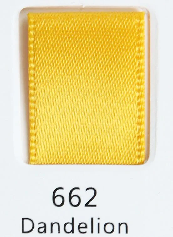 Luxurious Gold Yellow Silk Satin Ribbon - 25 Yards for Elegant Decorations & Gift Wrapping