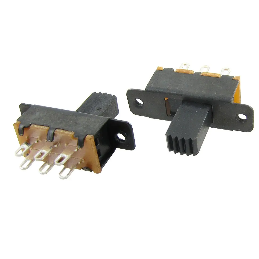 

MYLB-10 Pcs SS22F25-G7 2 Position DPDT 2P2T Panel Mount Mini Slide Switch Solder Lug