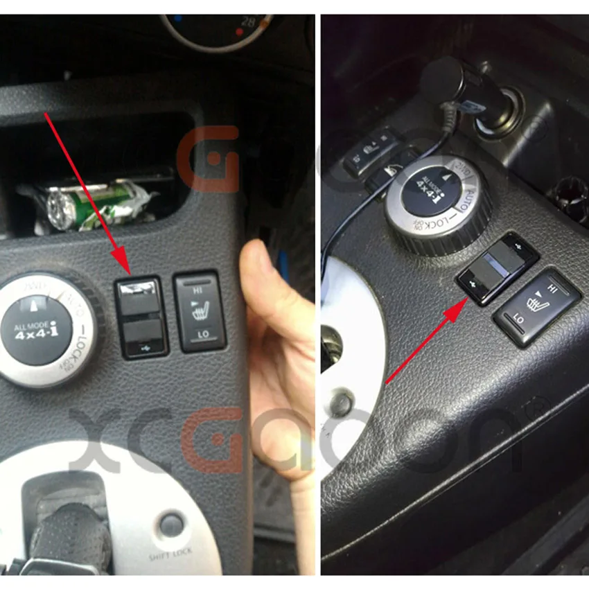 Специальный предназначенный 2 USB разъема XCGaoon автомобильное зарядное устройство