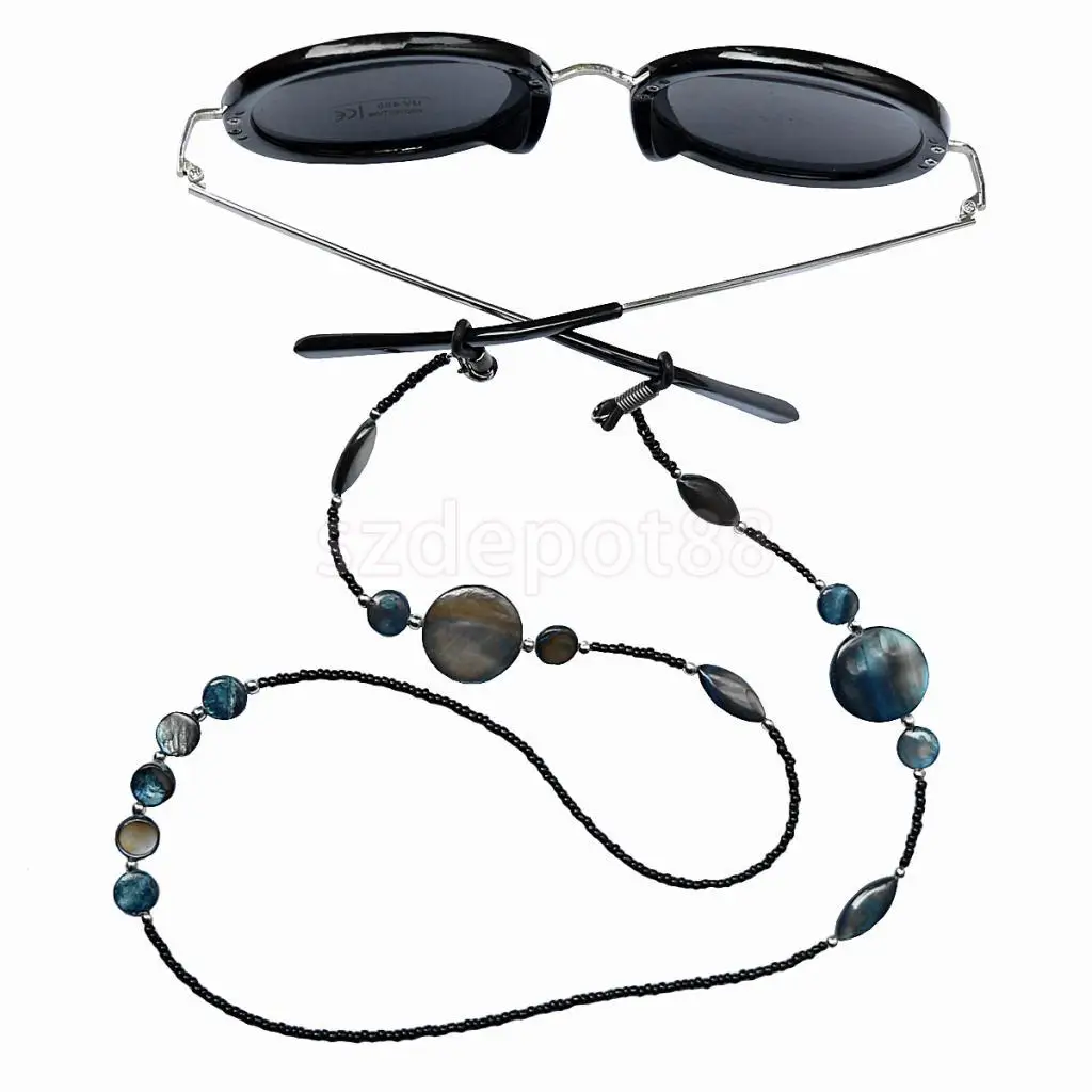 Женская оправа для очков с бусинами и цепочкой чтения|eyewear retainer|beaded eyeglass chainseyeglass