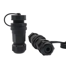 Водонепроницаемый разъем RJ45 CAT5 CAT6 гнездо панель крепление M21 Промышленный разъем IP67