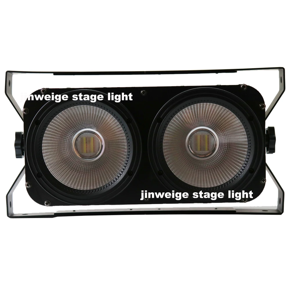 Бесплатная доставка 2 шт./лот Профессиональный 2x100 Вт RGBWA UV 6 в 1 COB Blinder Eyes