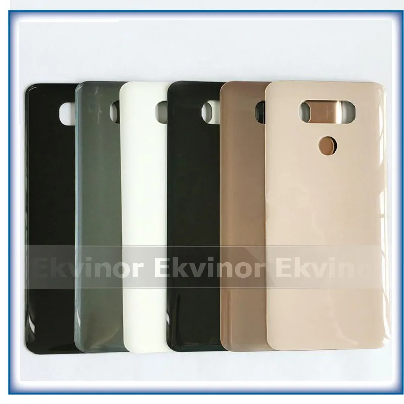 Задняя панель батарейного отсека для LG G6 H870 G600 VS997 VS988 задняя крышка из стекла с