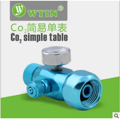

Water table CO2 set a carbon dioxide cylinder pressure indicator Mini simple table