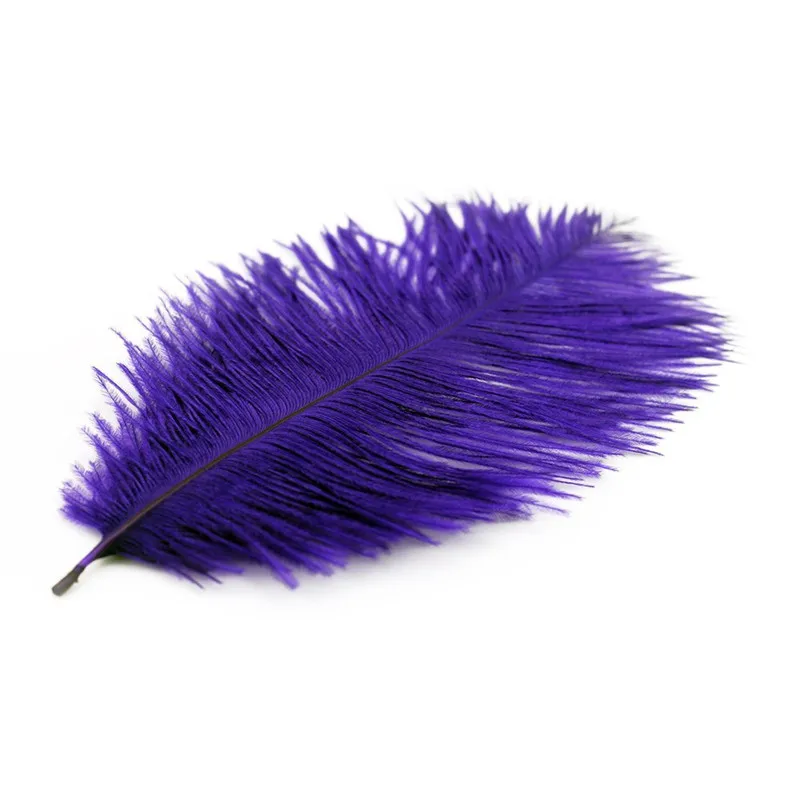 Wholasale Plurple Ostrich Feathers for Crafts 15-70cm Carnival Costumes Party Wedding Decorations Natural Feather Plumas Plumes