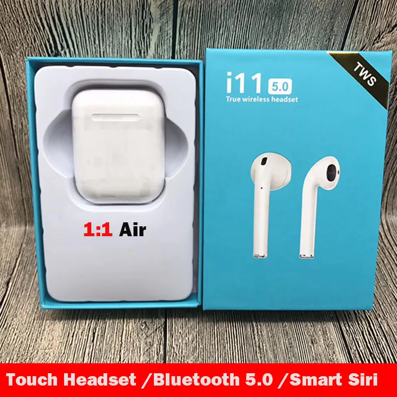 

Original ifans i11 i10 TWS Bluetooth 5.0 Wireless Touch earphones stereo earbuds for 1:1 Earbuds xiaomi airdots