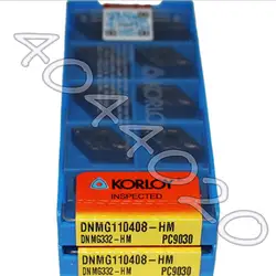 KORLOY DNMG110408-HM PC9030 DNMG332-HM PC9030 10 шт. качественные товары новые оригинальные