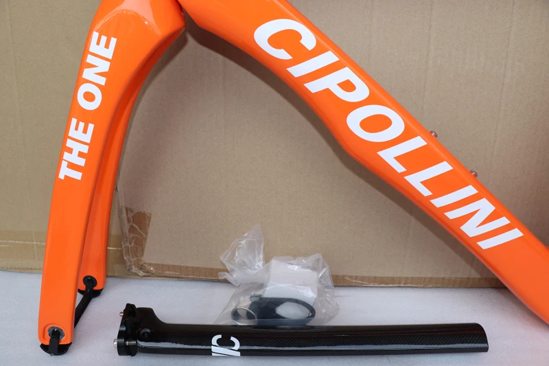 Excellent 2019 Cipollini carbon road frame THE ONE RB1K road bike frame T1100 carbon bike frame 3K bicycle frame XDB free customs 3