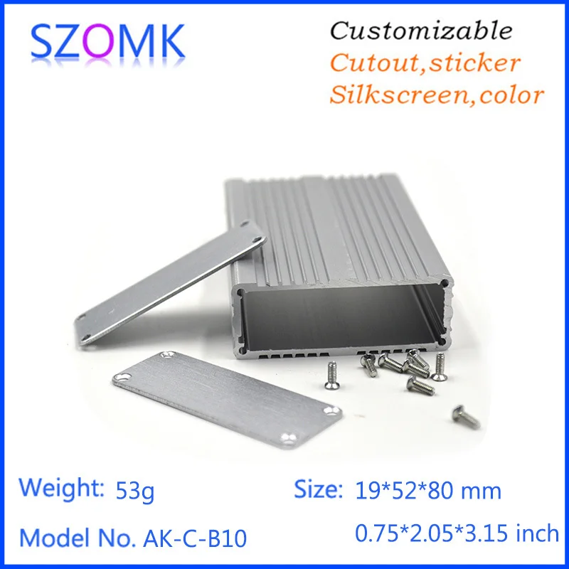 aluminum extrusion case szomk aluminum project box electronics enclosure for pcb (2).jpg