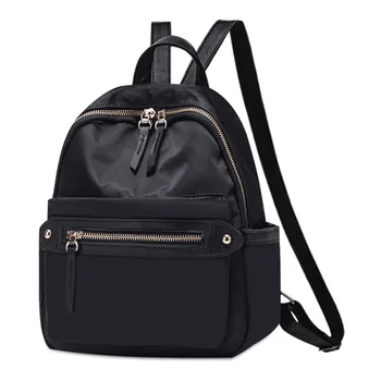 

022719 new hot lady female fashion nylon travel backpack women leisure bag