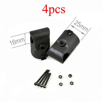 

4PCS 25mm to 16mm 20mm to 16mm T Shape Joint Tee Joint T Joint Tube Connector for Tripod Landing Gear Multicopter Drone