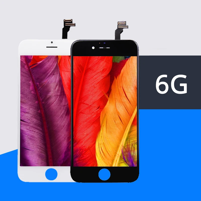 20 шт./лот 100% без битых пикселей AAA для IPhone 6 ЖК-дисплей сенсорный экран 4 7