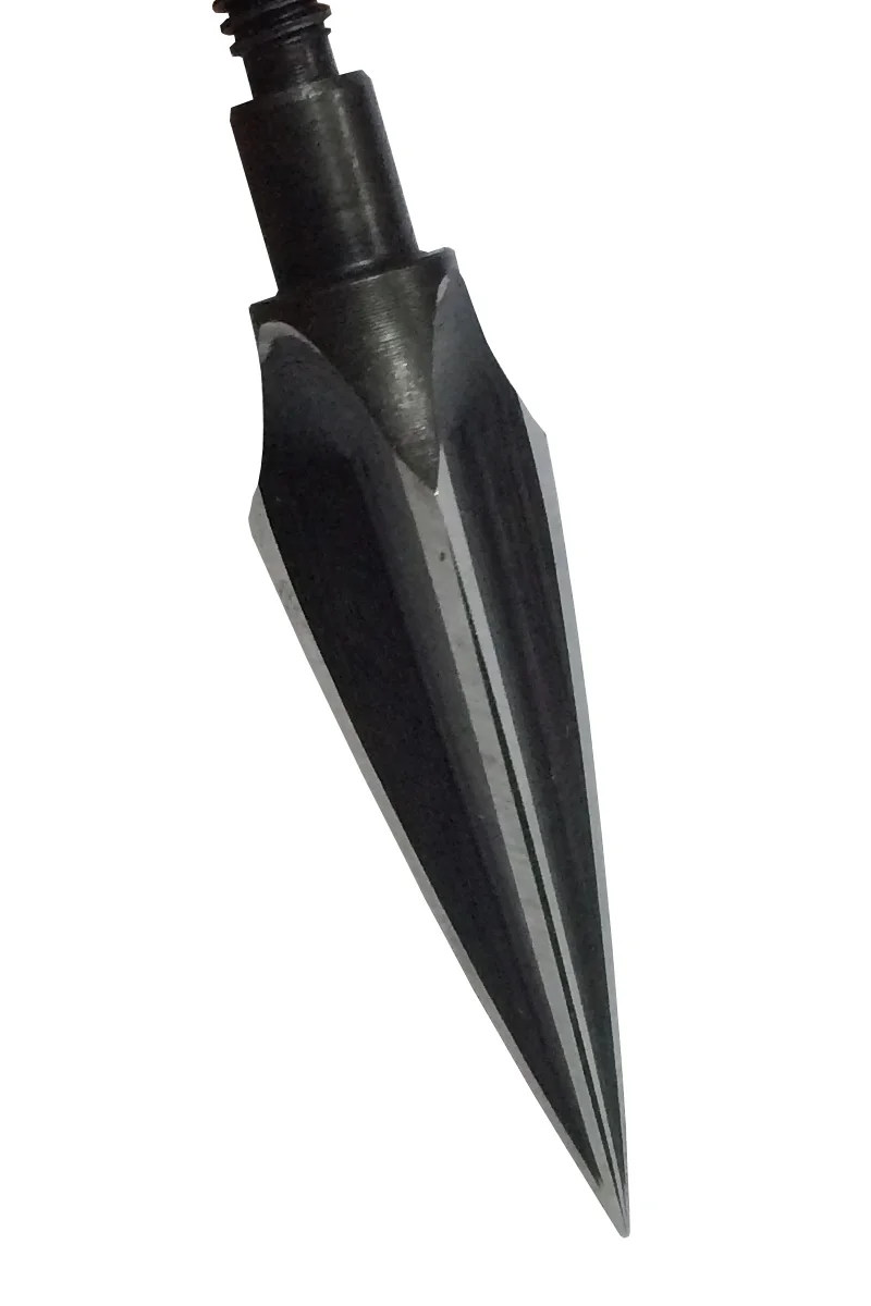 Cabeça da Seta Yeseje Lote 3 Lâmina Circuito Antigo Seta Trigona 125gn Caça Broadheads Preto Arrws fo 12 Pçs - 3 Arco e flecha