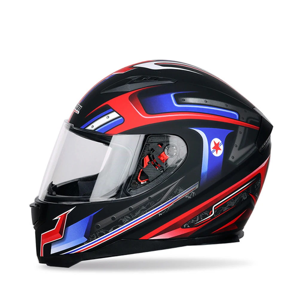 

Motocross Helmet Men Motorcycle Helmet Full Face Helmets Anti-fog Motocross Chopper Racing Filp Up Biker Riding Casco JIEKAI