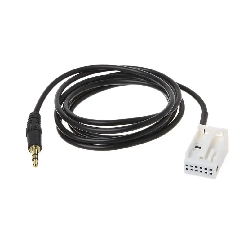 

1 Pc Vehicle Car 3.5mm Audio Music AUX Cable Input Adapter For W203 C Class W169 W245 W203 W209 W164