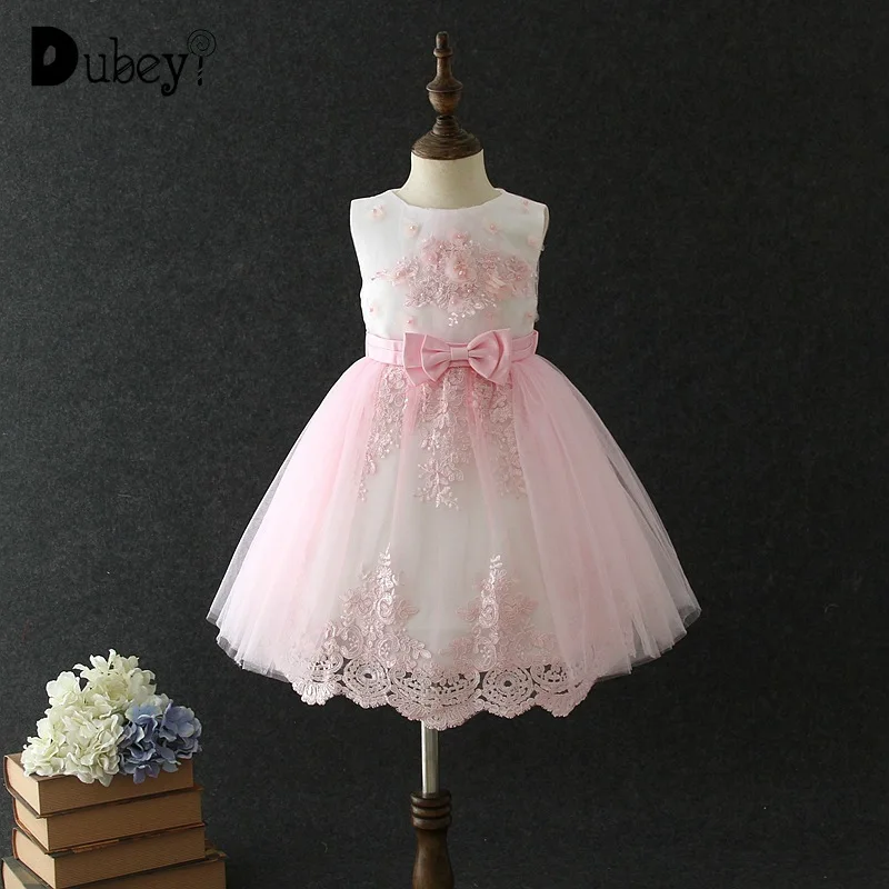 

New Arrival Children Girls Lace String Girl Tutu Dress Kids Girls 2-8yrs Wedding Dress New for Girls Princess Bows Dress