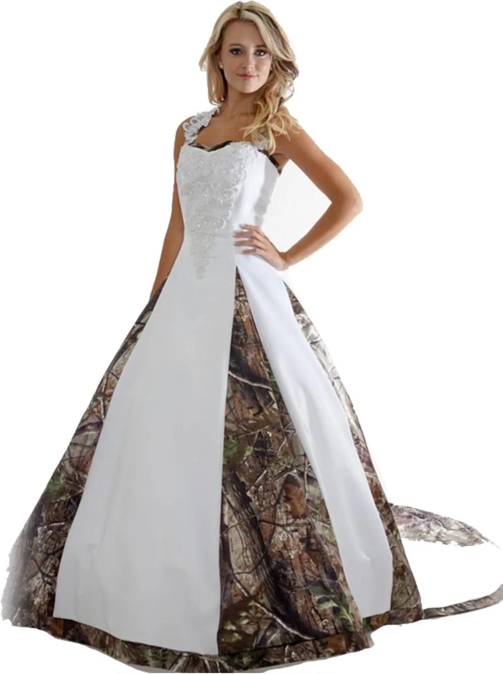 Camo Wedding Dresses for Outdoor Wedding